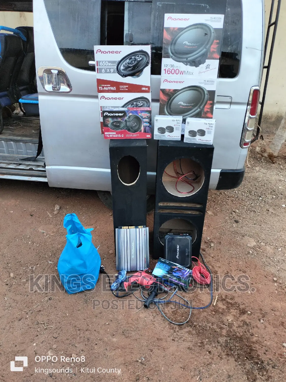 Full 7litre Matatu Sound System