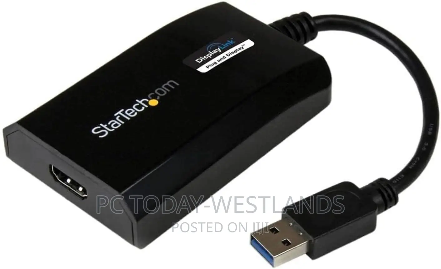 Startech.Com USB 3.0 to HDMI Adapter - Displaylink Certified