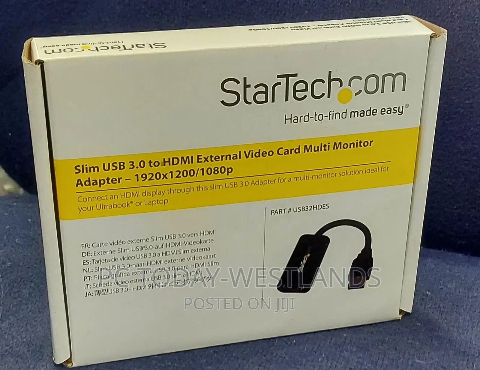 Startech.Com USB 3.0 to HDMI Adapter - 1080p (1920x1200) - S