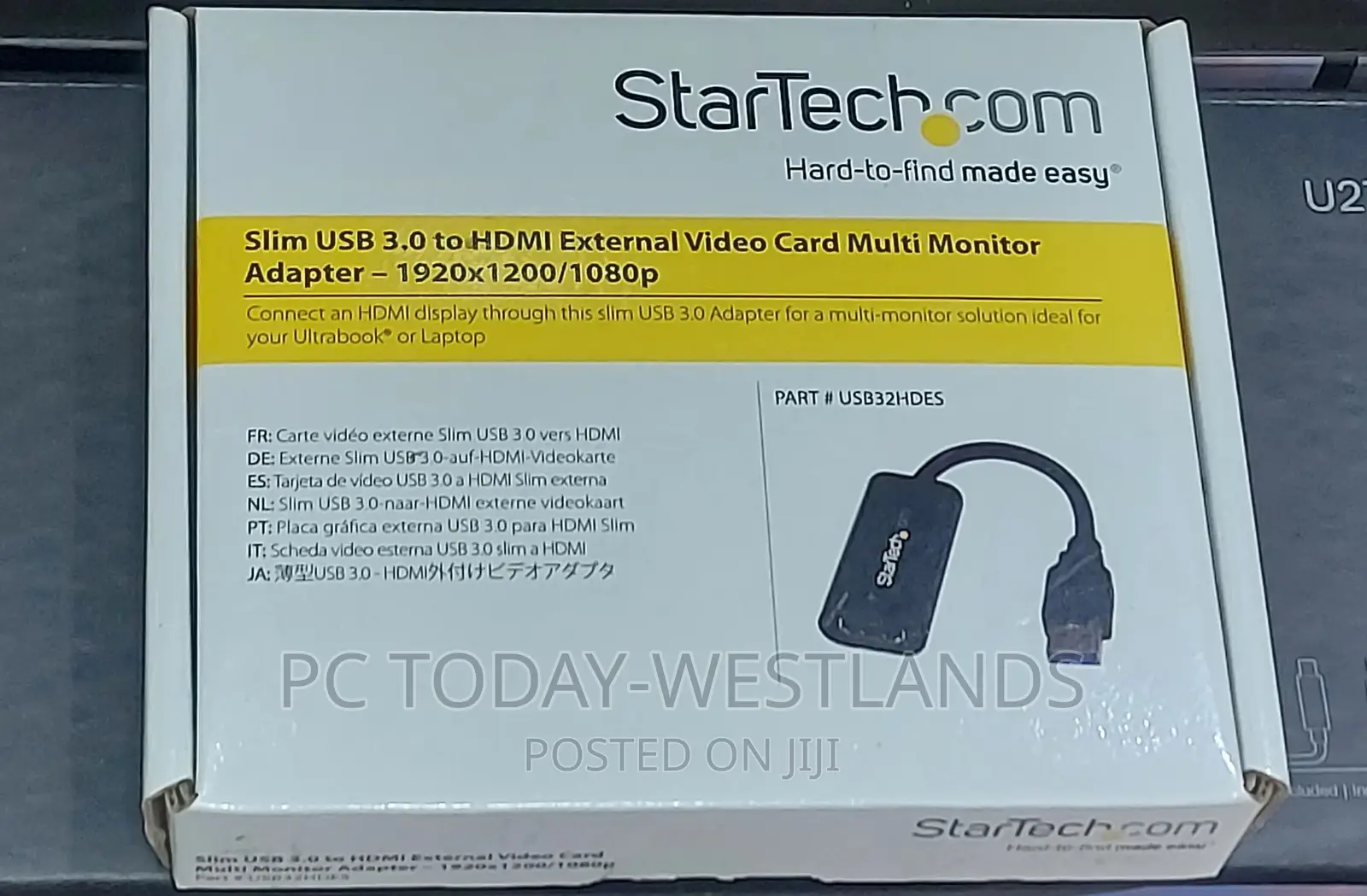 Startech.Com USB 3.0 to HDMI Adapter - 1080p (1920x1200) - S