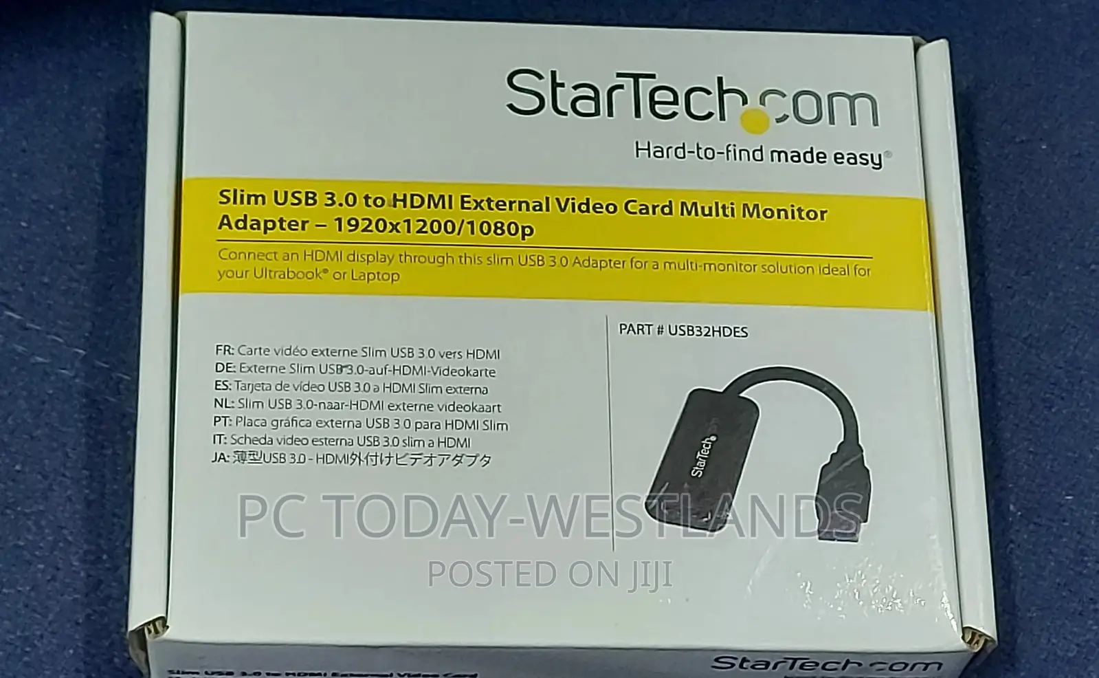 Startech.Com USB 3.0 to HDMI Adapter - 1080p (1920x1200) - S