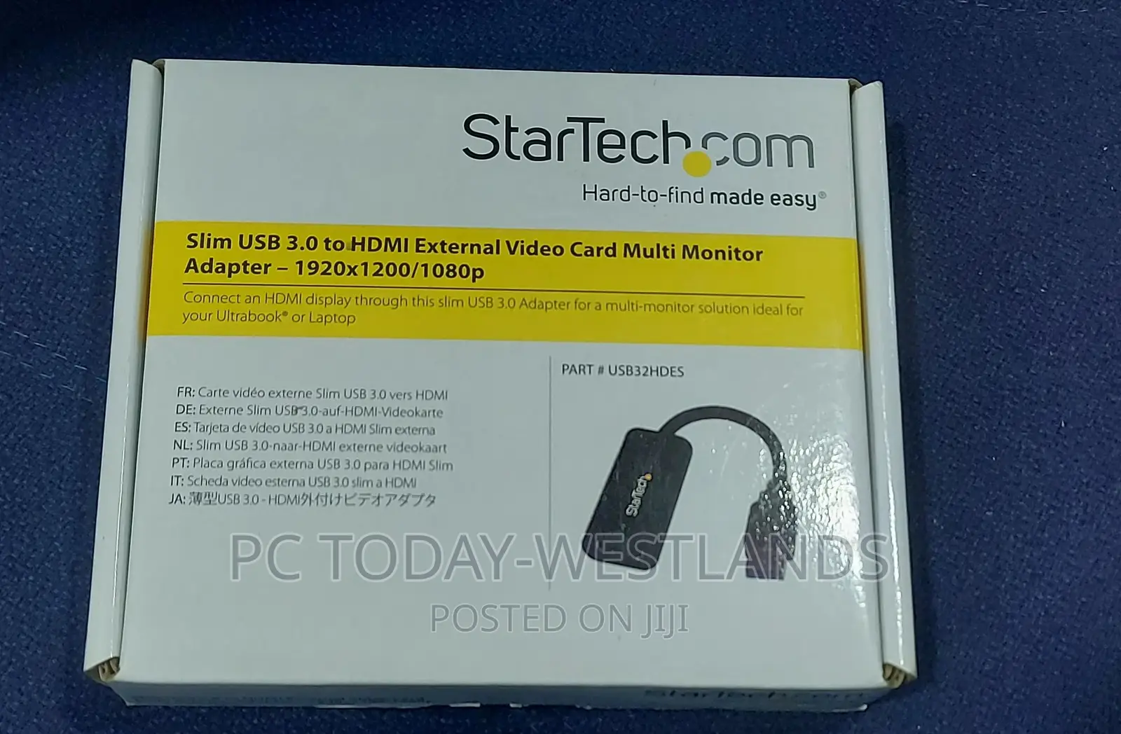 Startech.Com USB 3.0 to HDMI Adapter - 1080p (1920x1200) - S