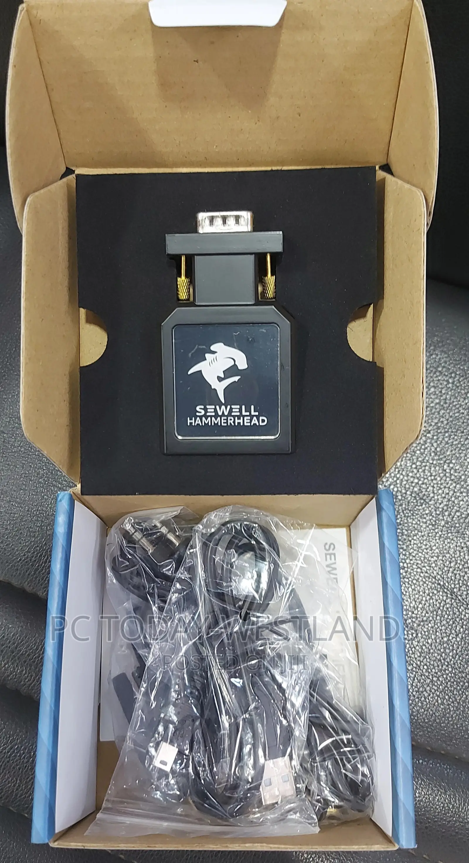 SEWELL Hammerhead VGA to HDMI Active Converter 1080p Compact