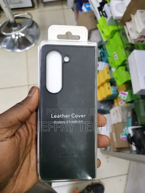 Samsung Galaxy Z Fold 5 Fold5 Luxury Leather Cover Foldable
