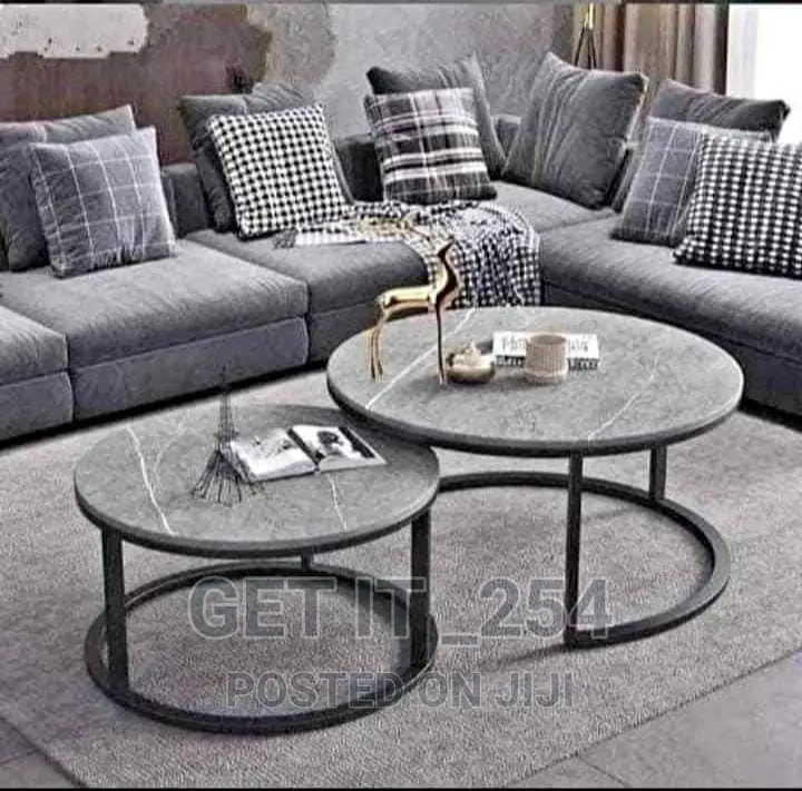 *Sintered Marble Nesting Table Available in the Colours