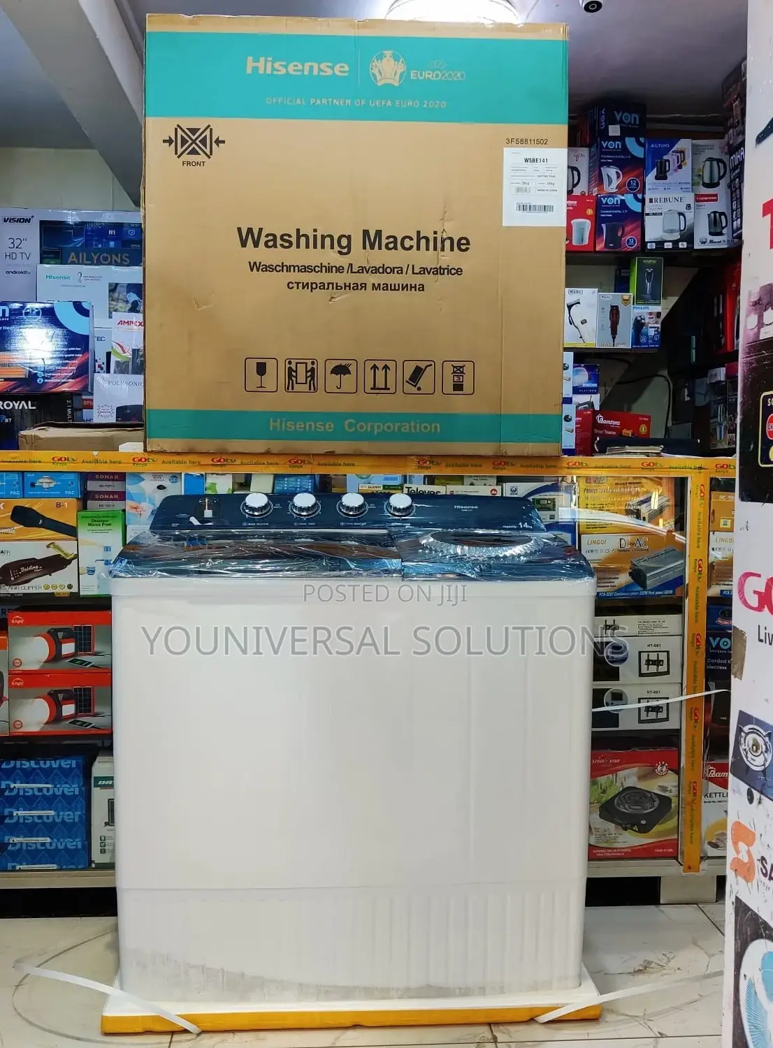 Hisense 14 Kg Washing Machine Twin Tub