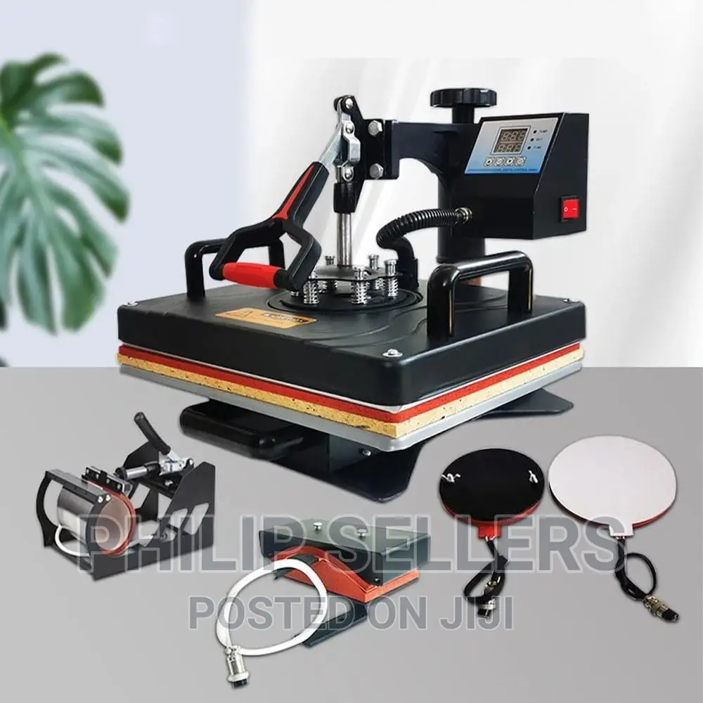 Heat Press Machine 8 in 1 Combo Heat Press Machine Sublimati