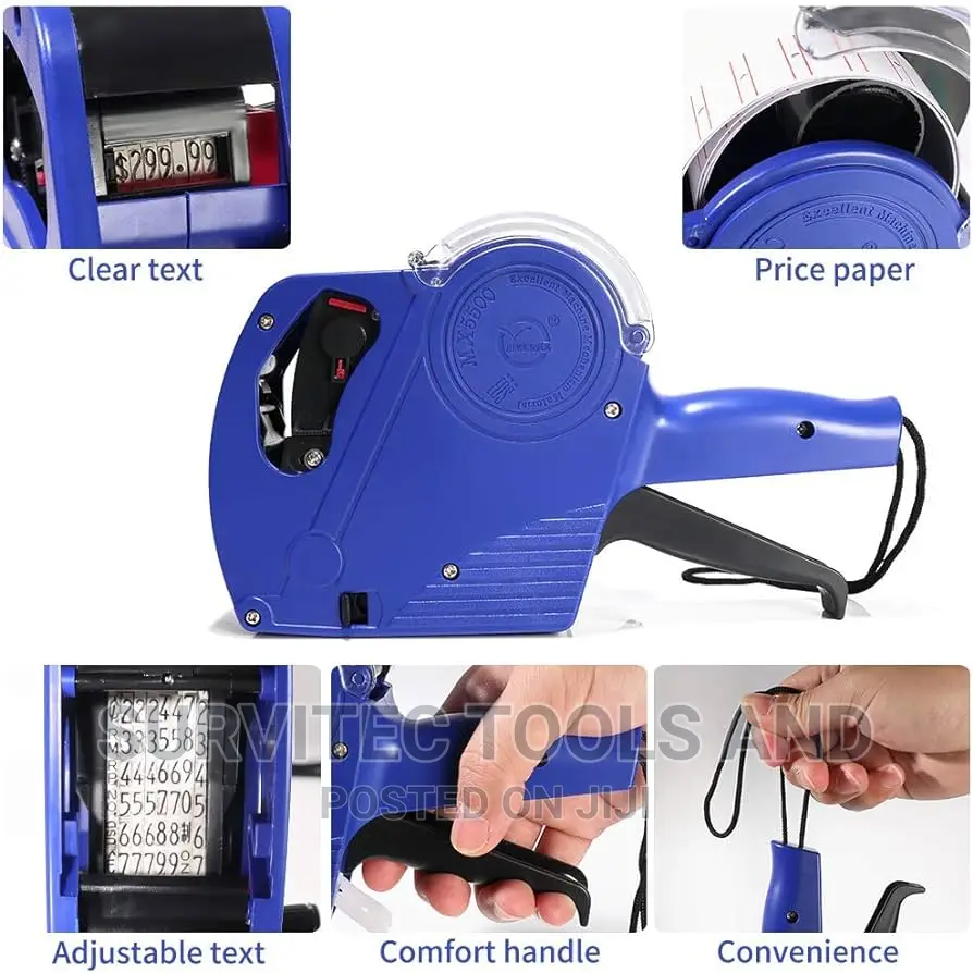 8 Digit Pricing Labeller Tag Machine
