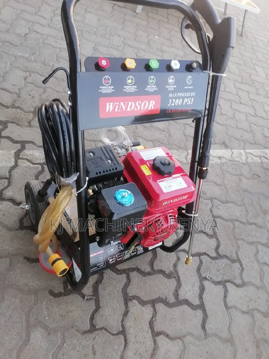 Gasoline Power High.Pressure Washer 3200psi -Windsor