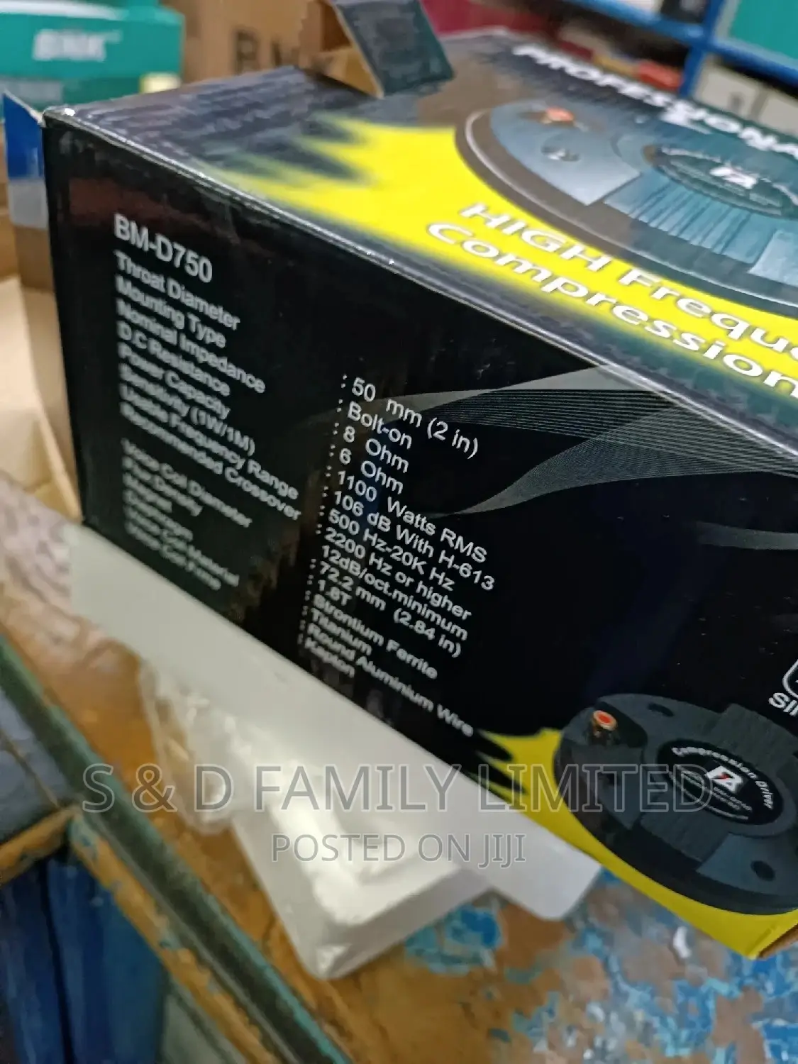 PA Audio Bullet Tweeter BM-D750