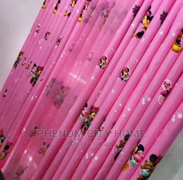 Kids Room Cartoon Themed Curtains