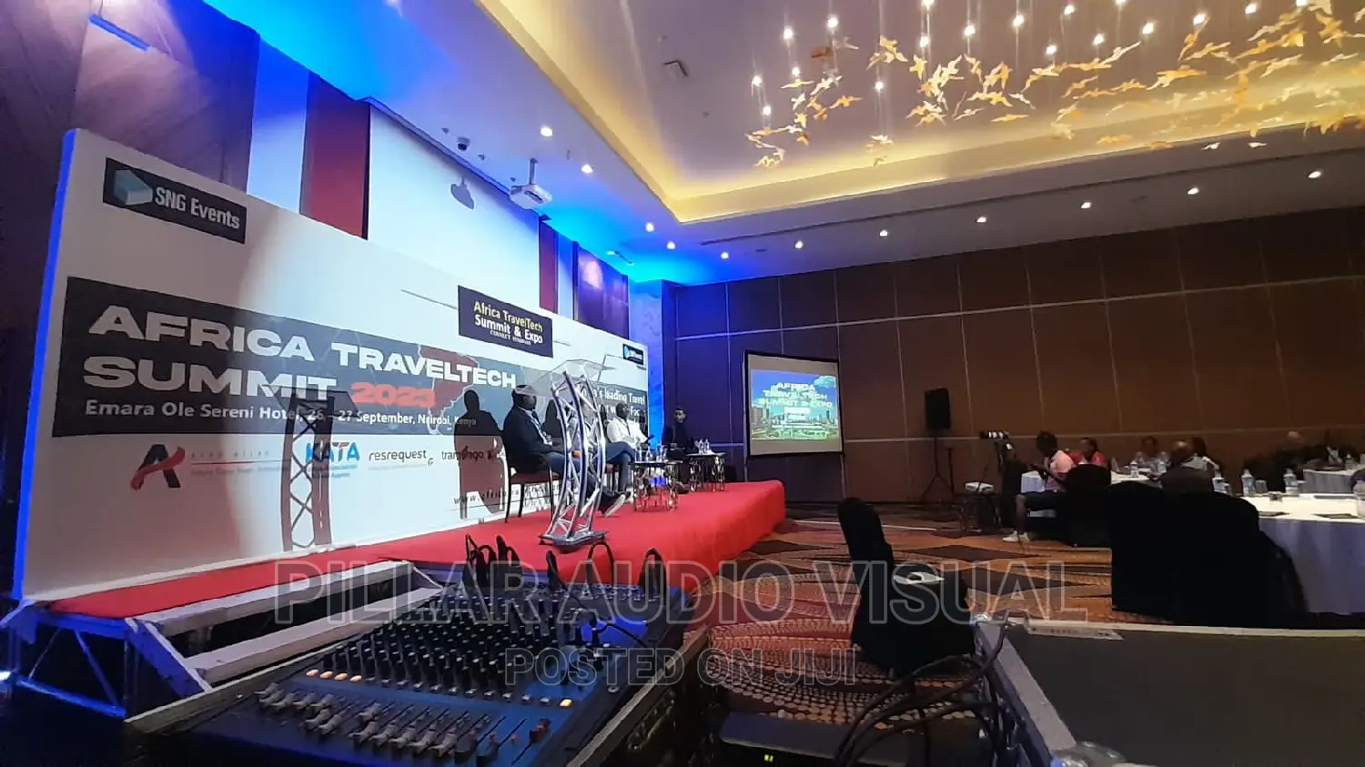 Digital Backdrops for Lease