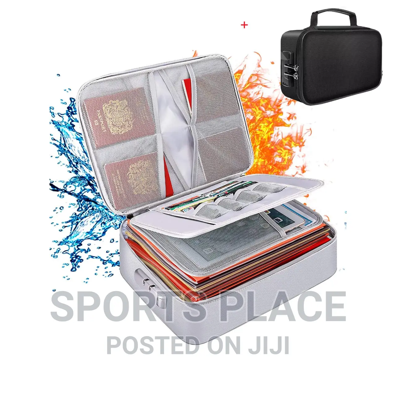 Fireproof Bag for Documents + Small One