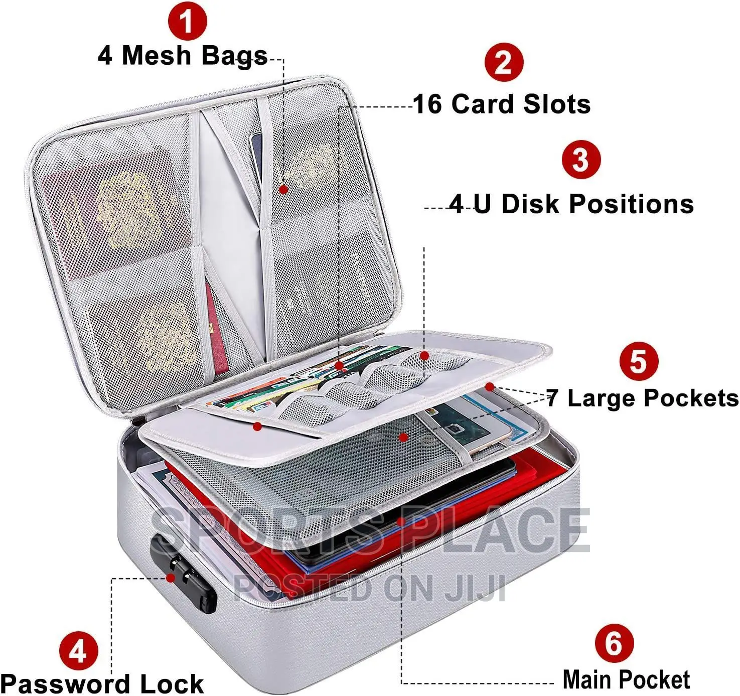 Fireproof Bag for Documents + Small One