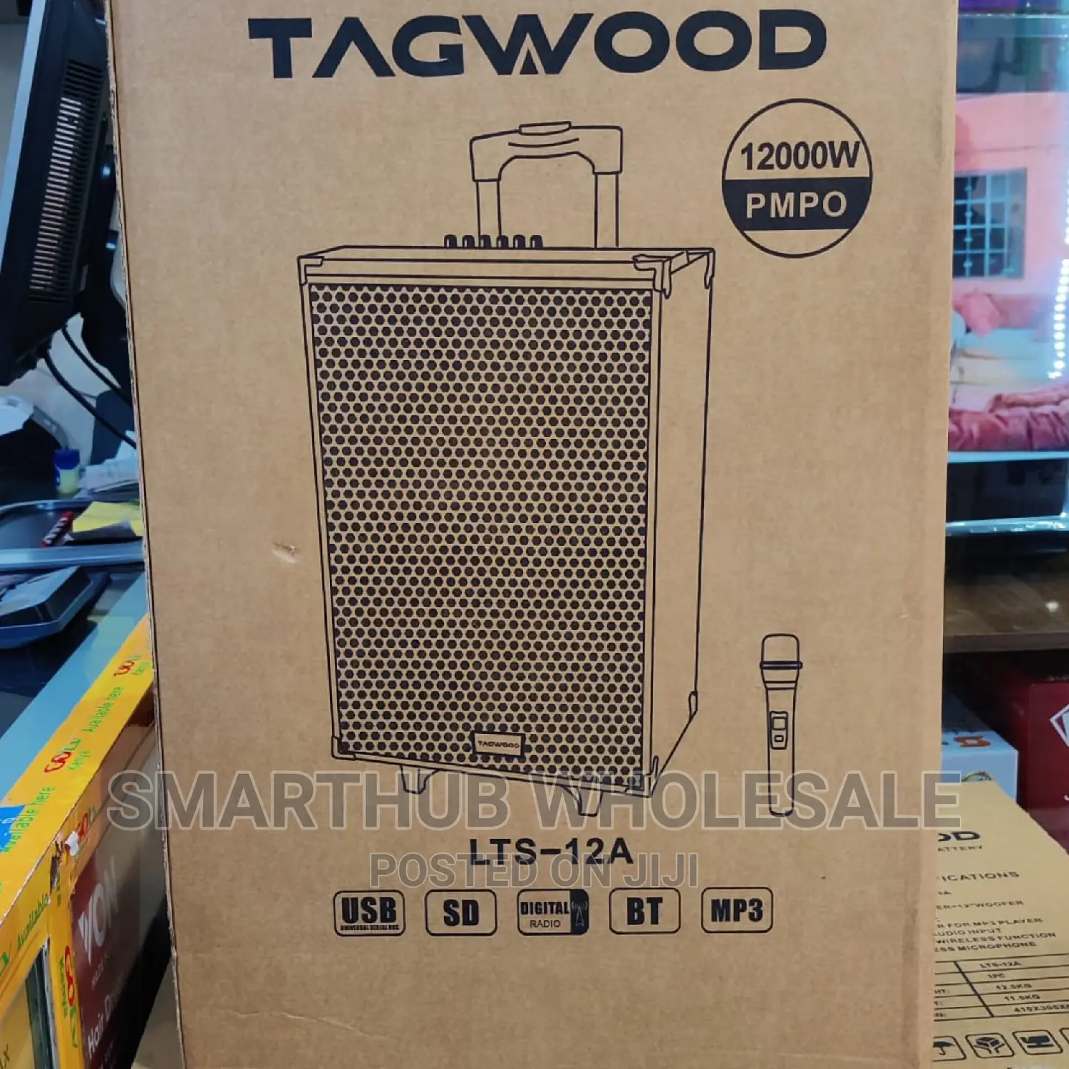 *Tagwood 12" Trolley Speaker 12000w