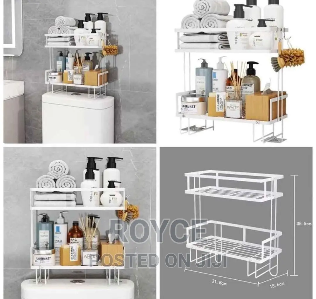 Double Layer Toilet Organizer