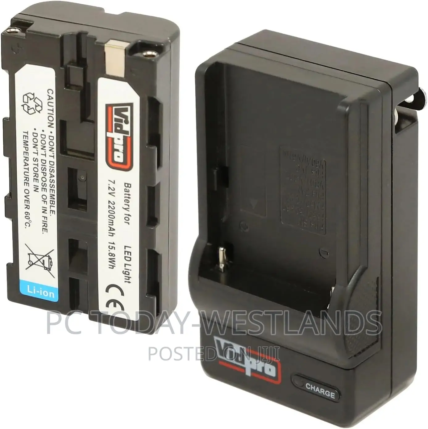 Vidpro LED-230 Photo and Video Light Kit - On Camera Panel
