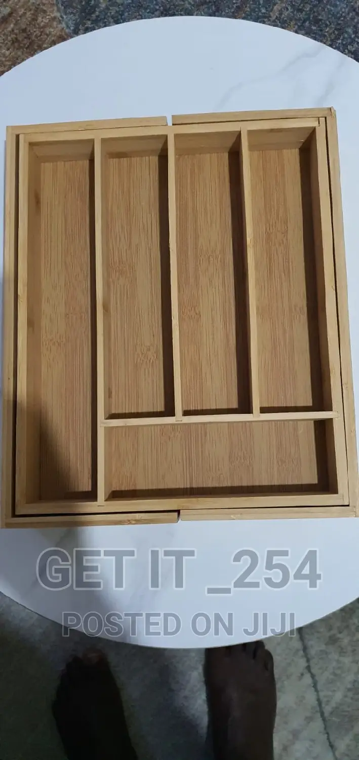 Expandable Bamboo Drawer / Cutler Organizer