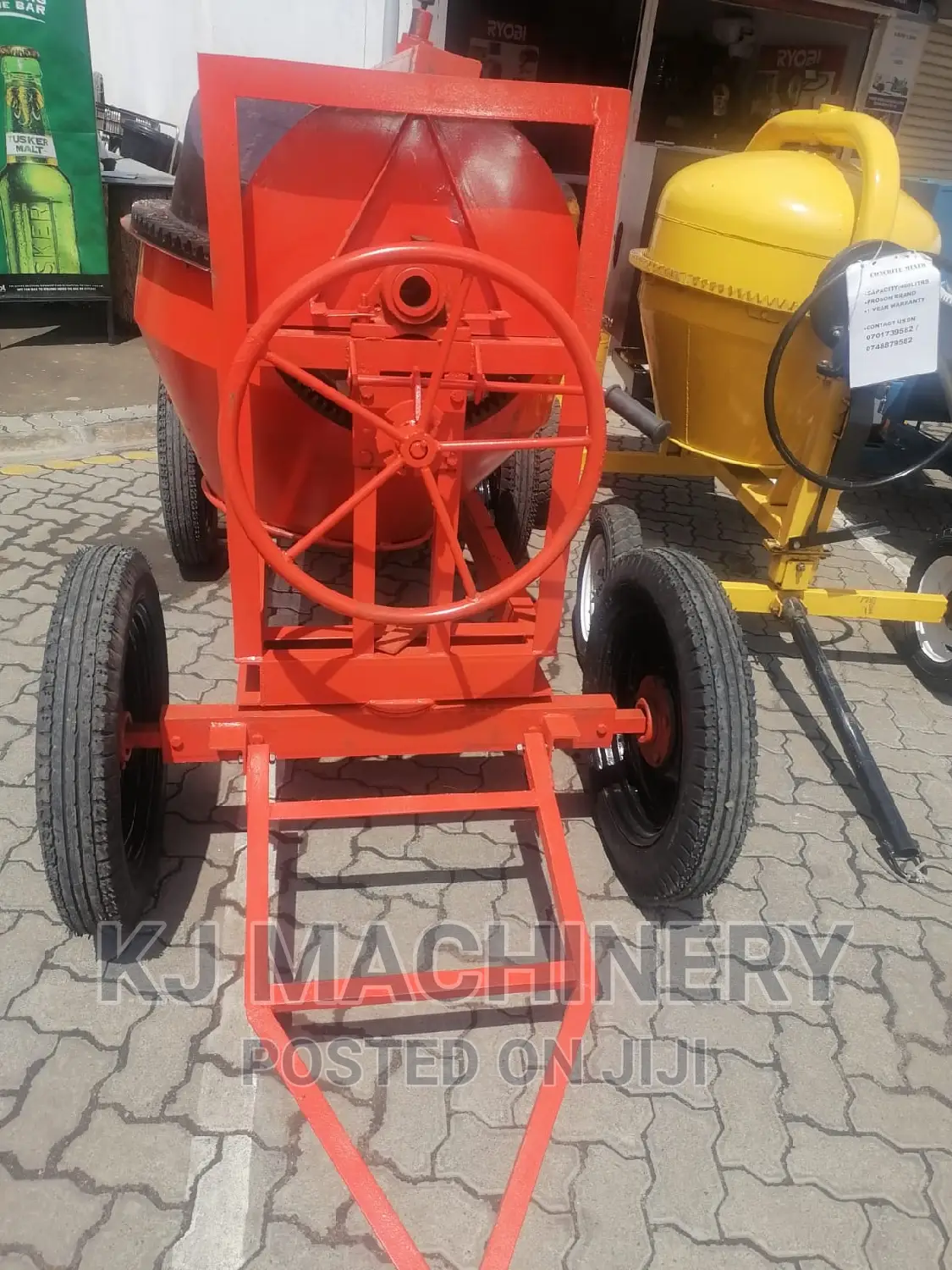 500 Litres Indian Heavy Duty Concrete Mixer-Lister Diesel