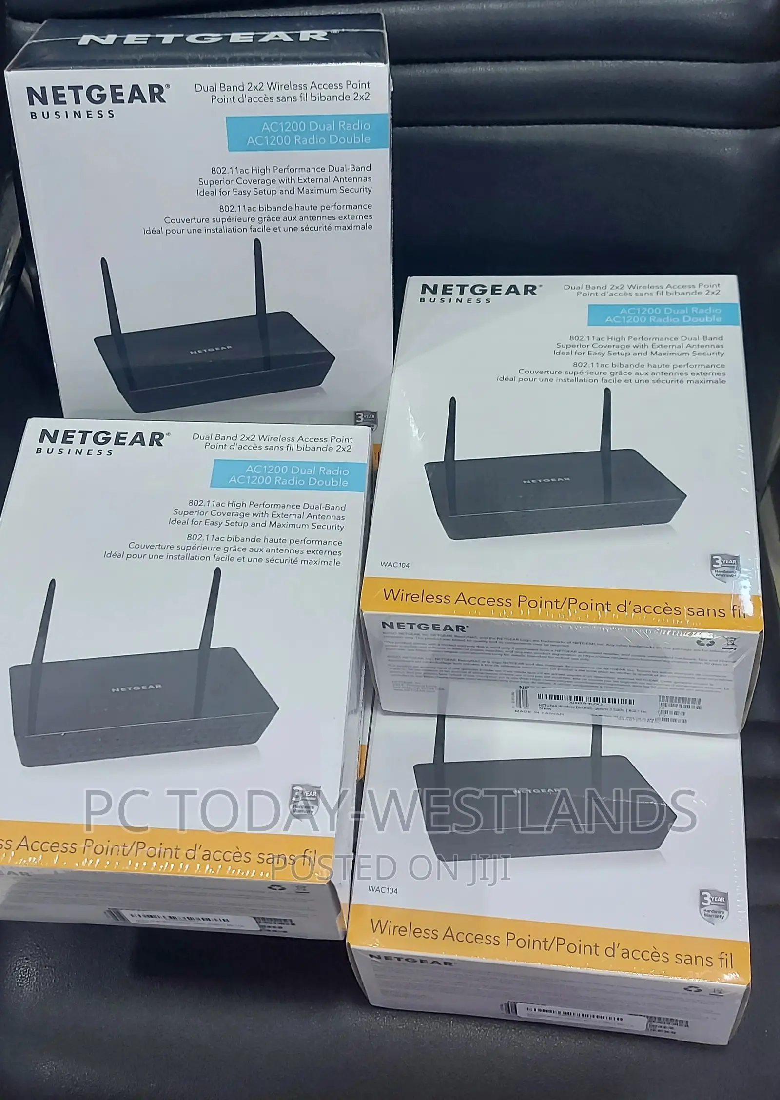 Netgear Ac1200 Dual-Band Wireless Access Point(Wac104)