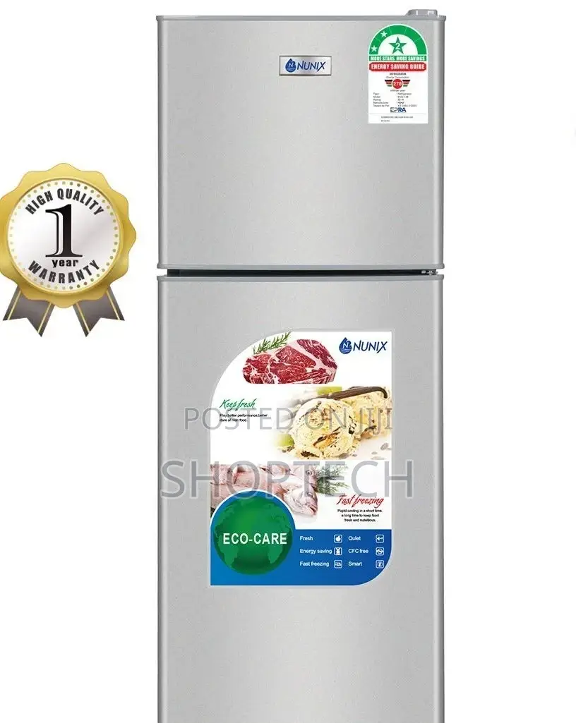 Nunix 138ltr Double Door Refrigerator