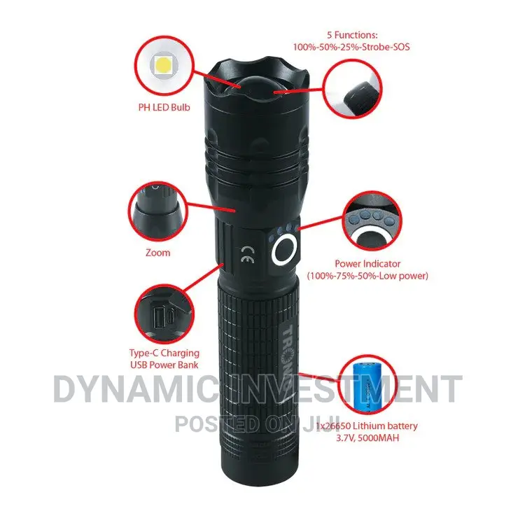 Tronic Zoomable LED Torch