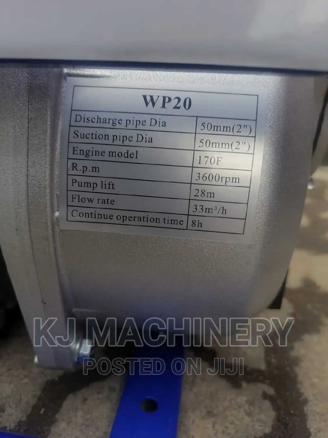 Normal Pressure Petrol Powered Water Pump-Quality Assured