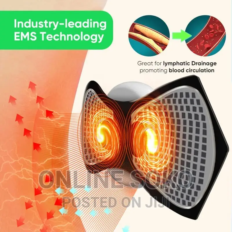Ems Rechargeable Butterfly Mini Massager Pain Reliever