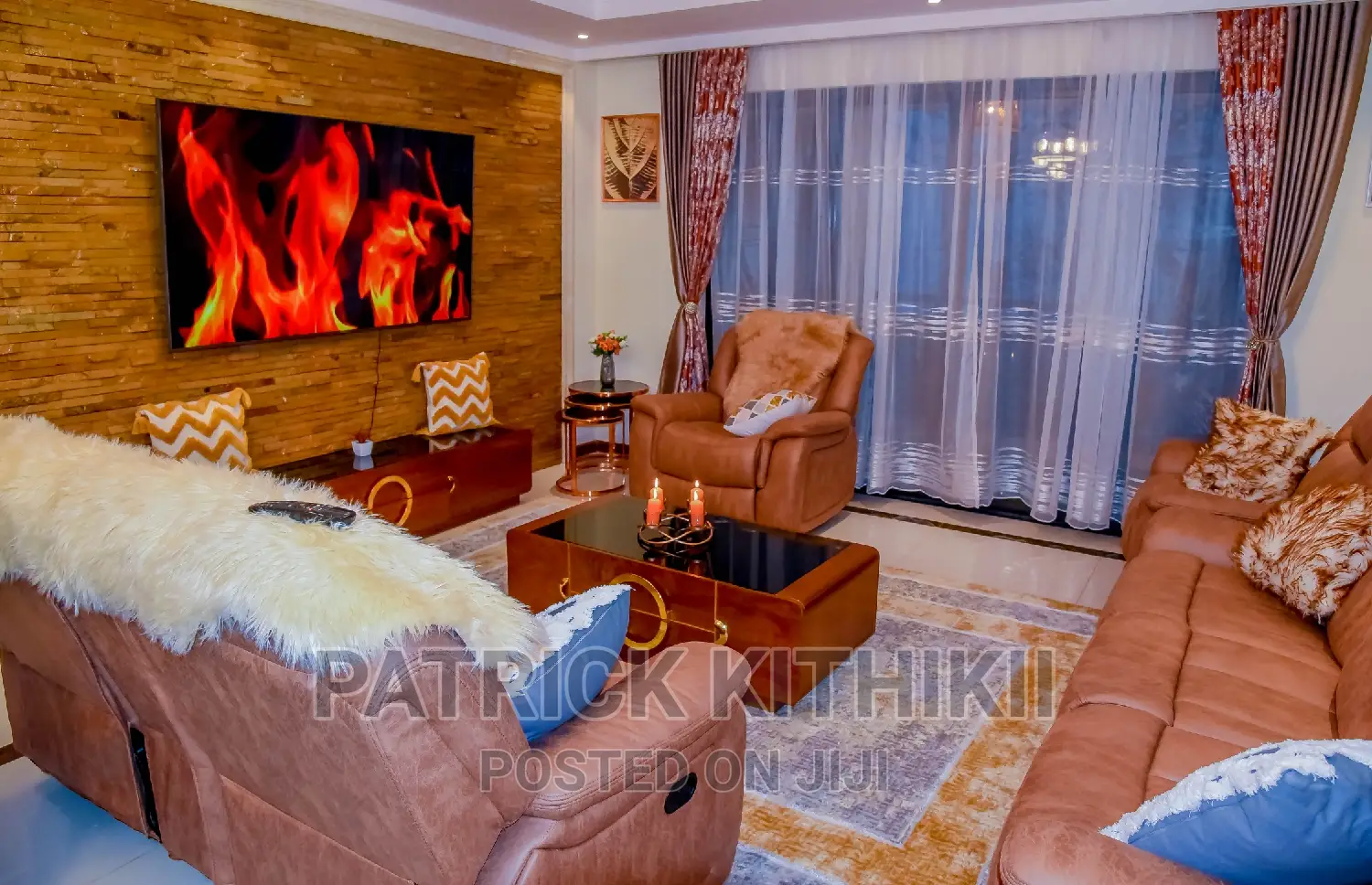 Furnished 3bdrm Apartment in Jacaranda Gardens, Kahawa Maziwa for rent