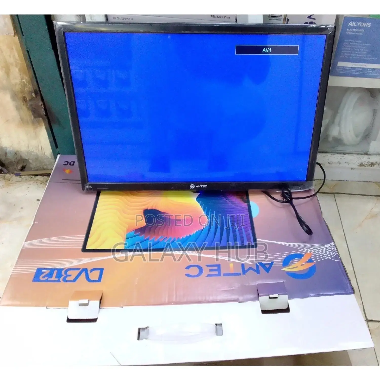 Amtec 24"Inches Digital Led Tv Ac/Dc - Black
