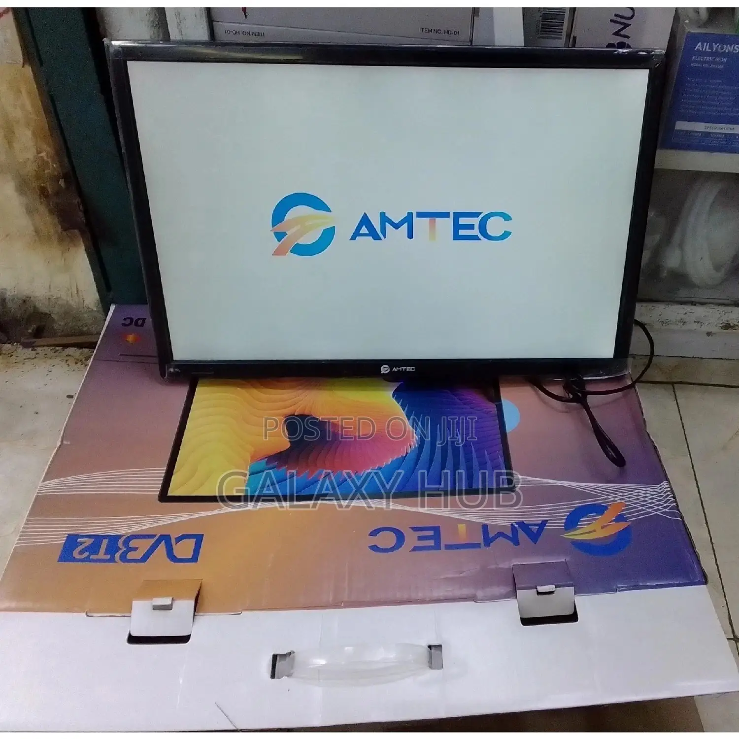 Tv, Amtec 24"Inches Digital Led Tv Ac/Dc - Black