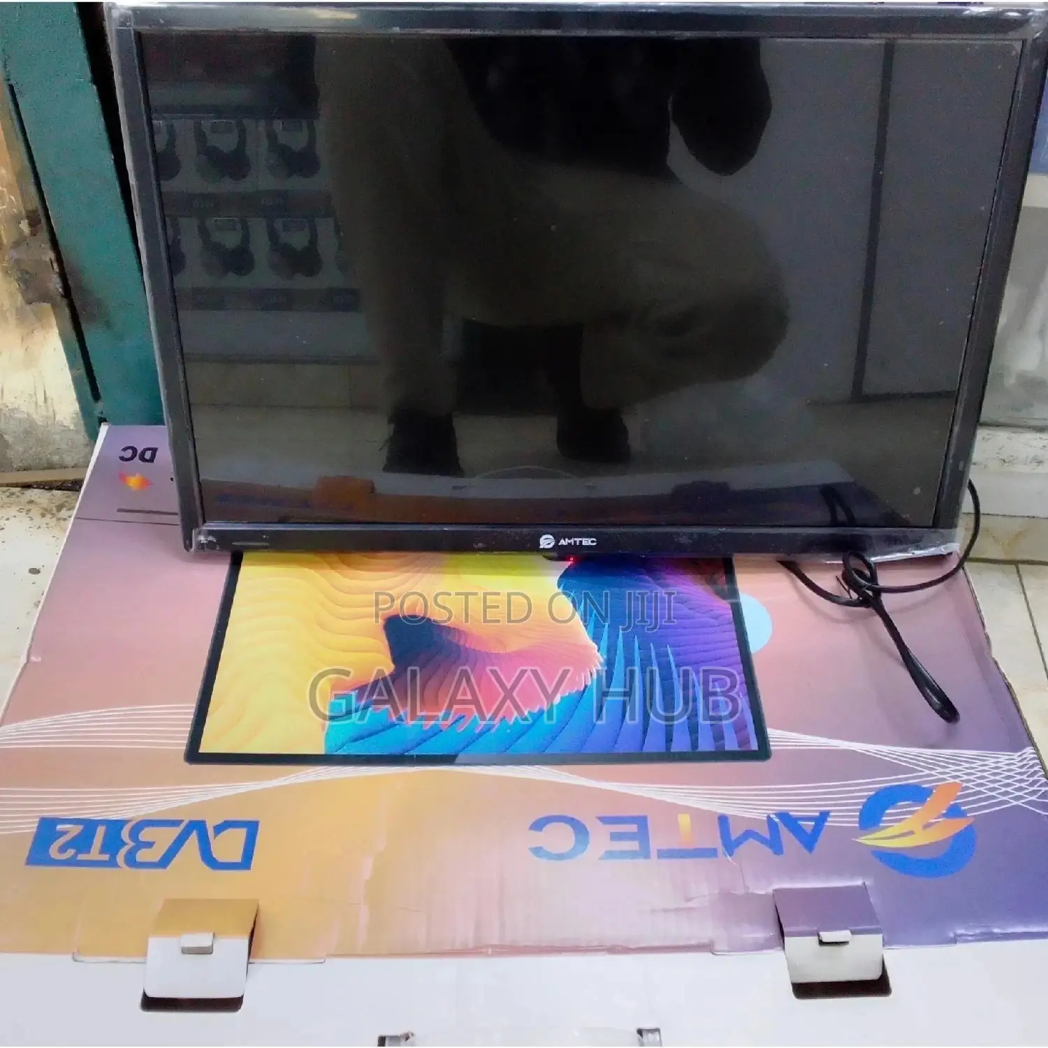 Tv, Amtec 24"Inches Digital Led Tv Ac/Dc - Black