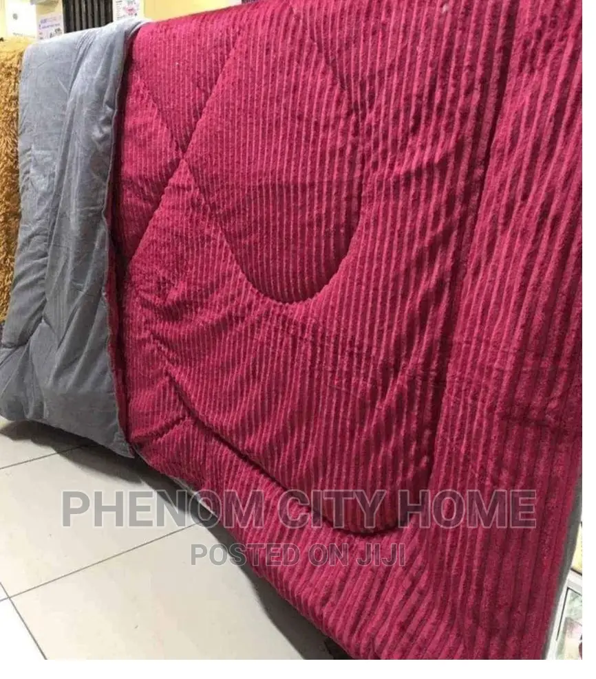 Maroon Velvet Duvet