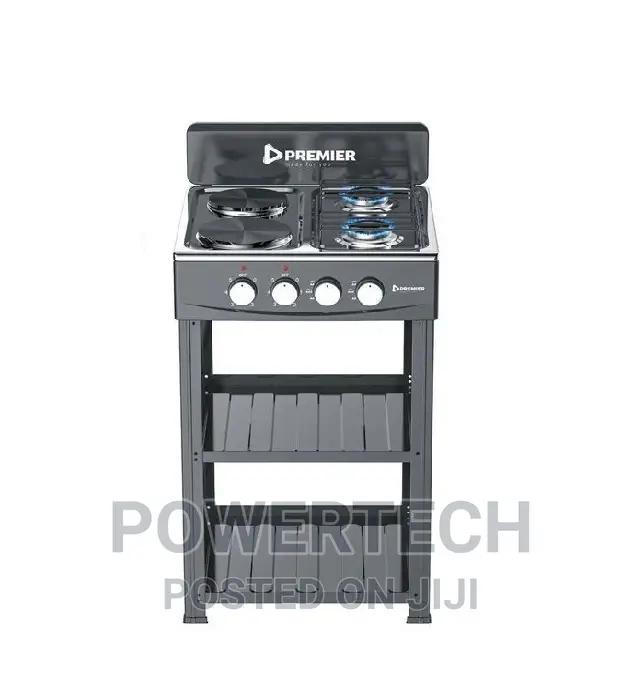 Premier 2G+2E Gas Cooker With Storage.