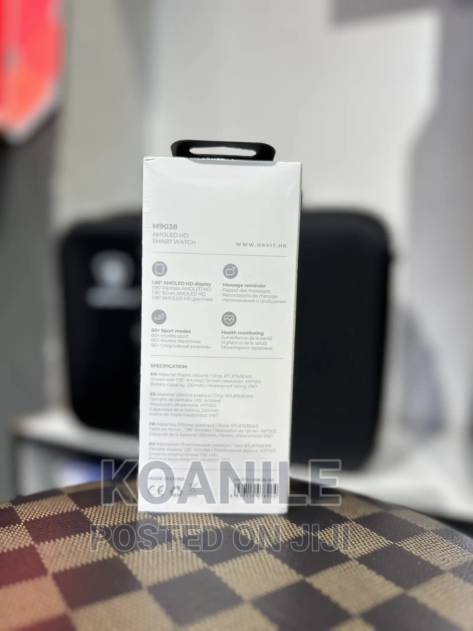 Havit Amoled HD Smart Watch (Bt Call, Dial)