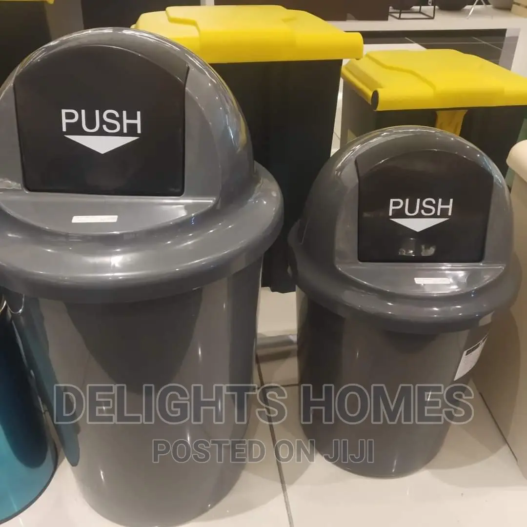 Push Lid Dustbin. 45 Litres
