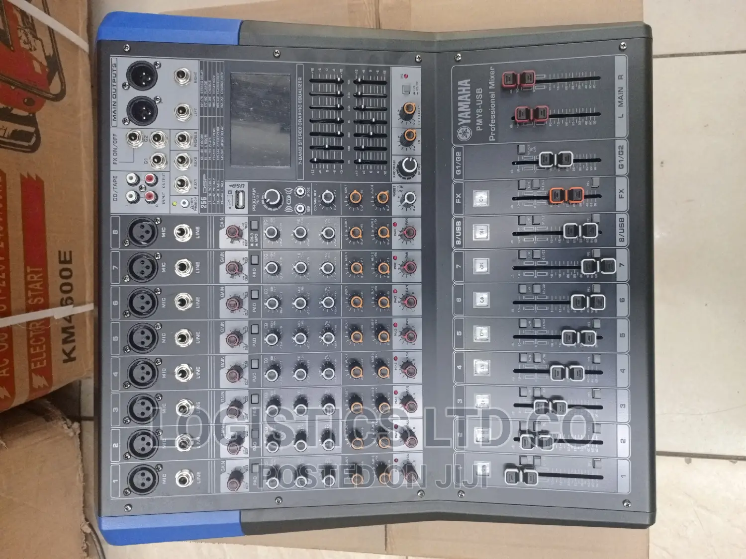 Yamaha PMY-8 USB 8 Channels Powered Mixer