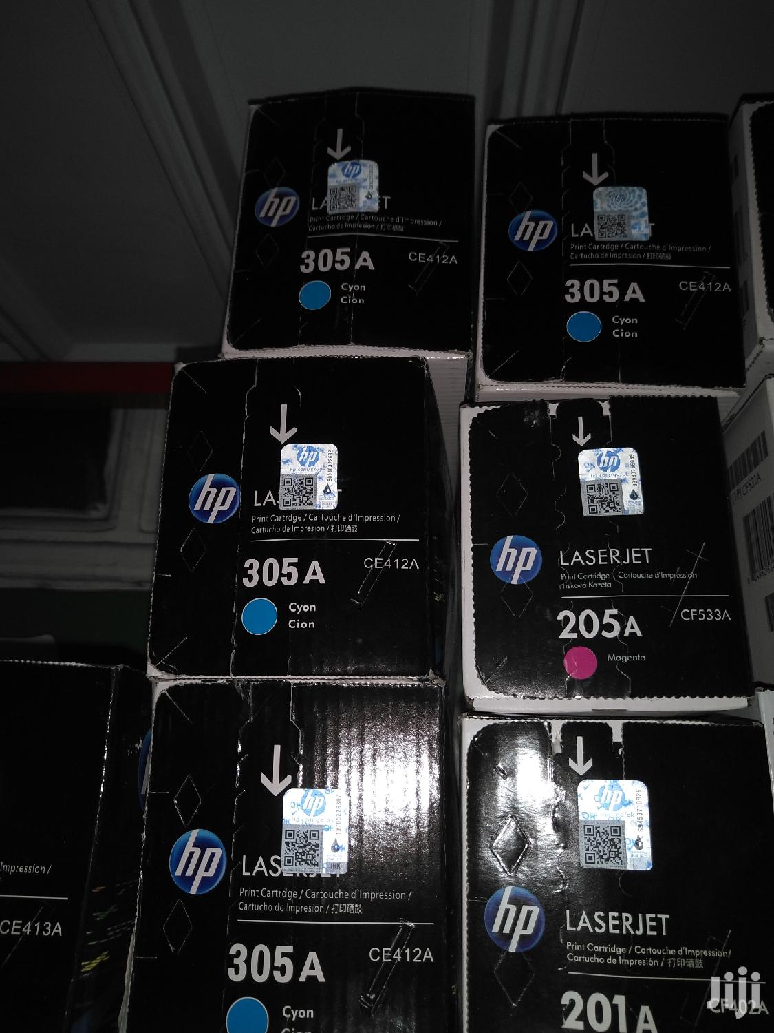 Perfect Yielding Original Hp 305A All Colours Cartridges