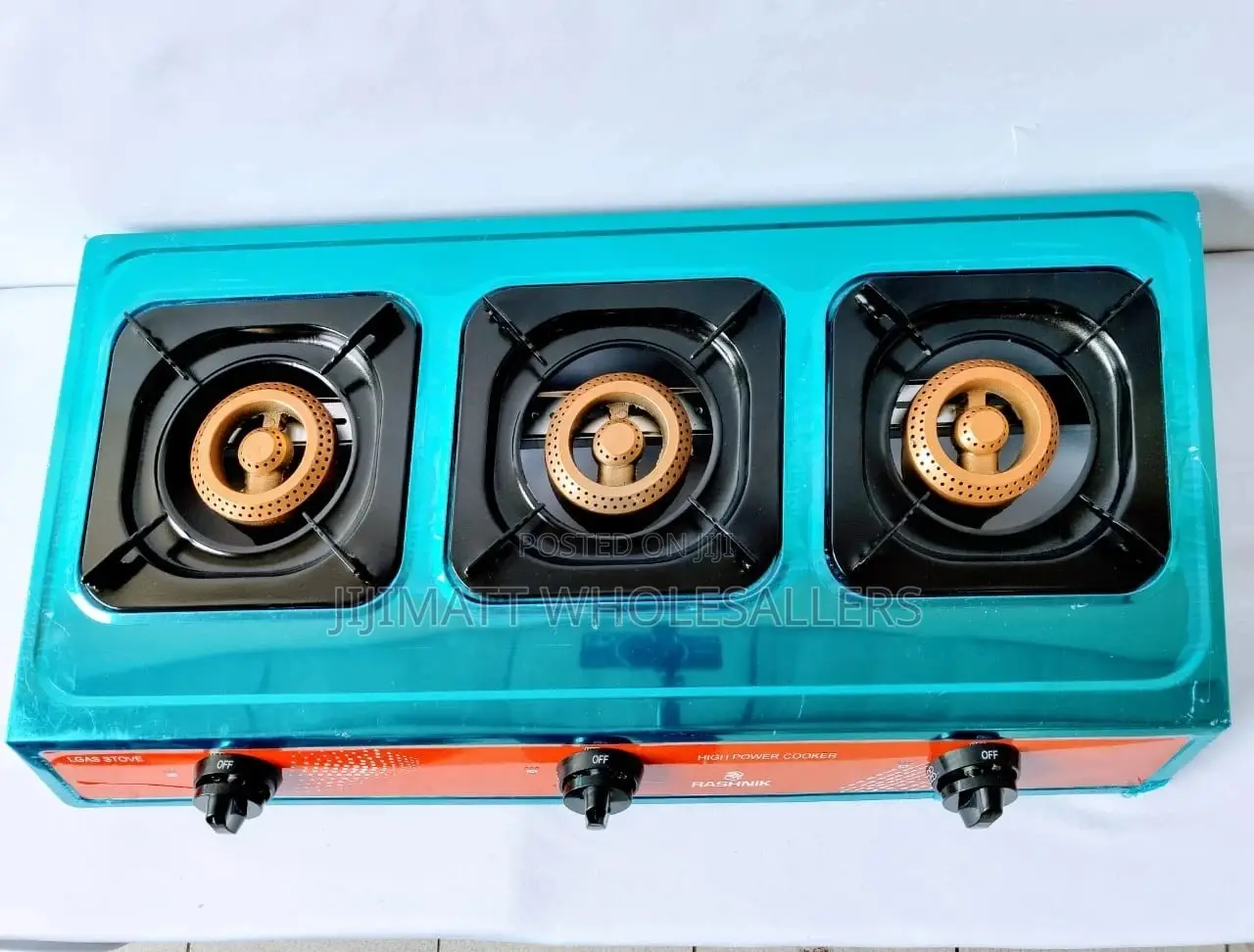 3 Burner Stainless Cooker Available