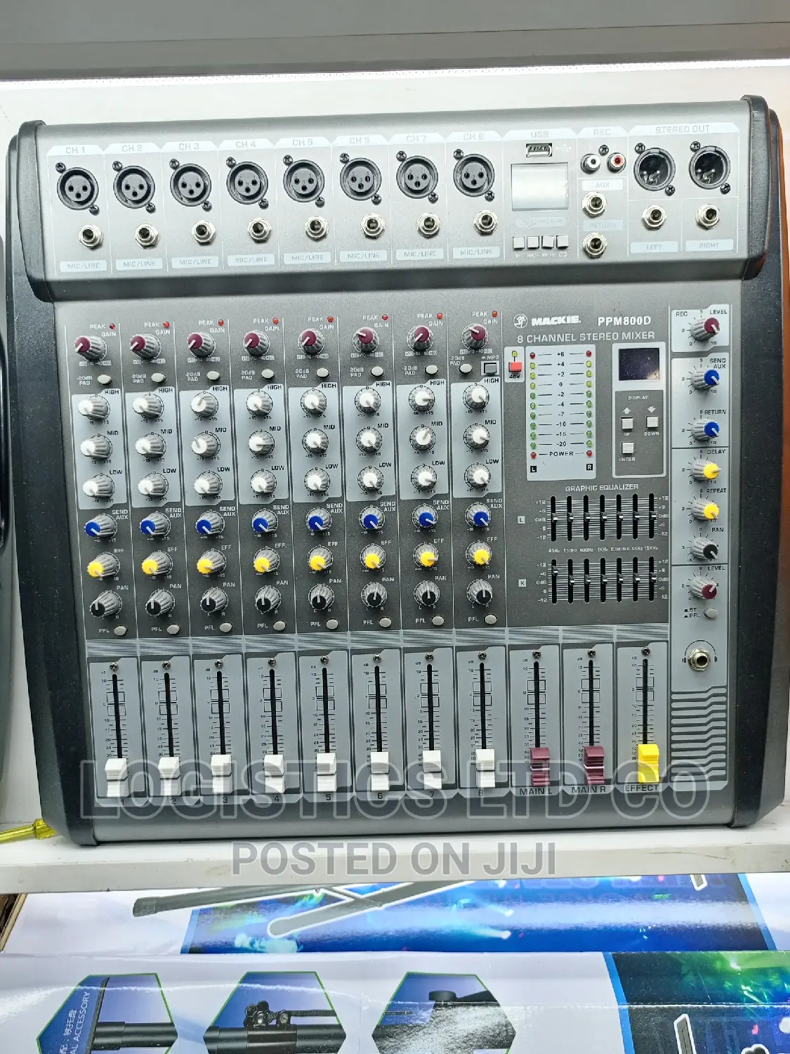 Mackie PPM 800D 8 Channel Stereo Powered Mixer