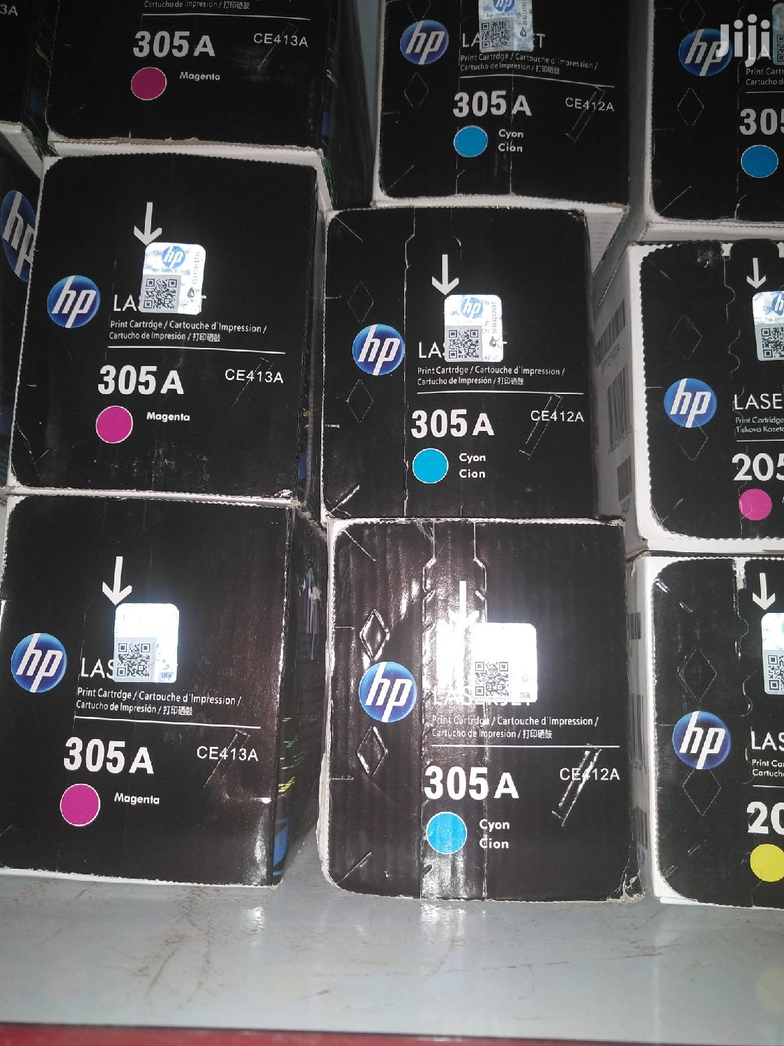 Perfect Yielding Original Hp 305A All Colours Cartridges