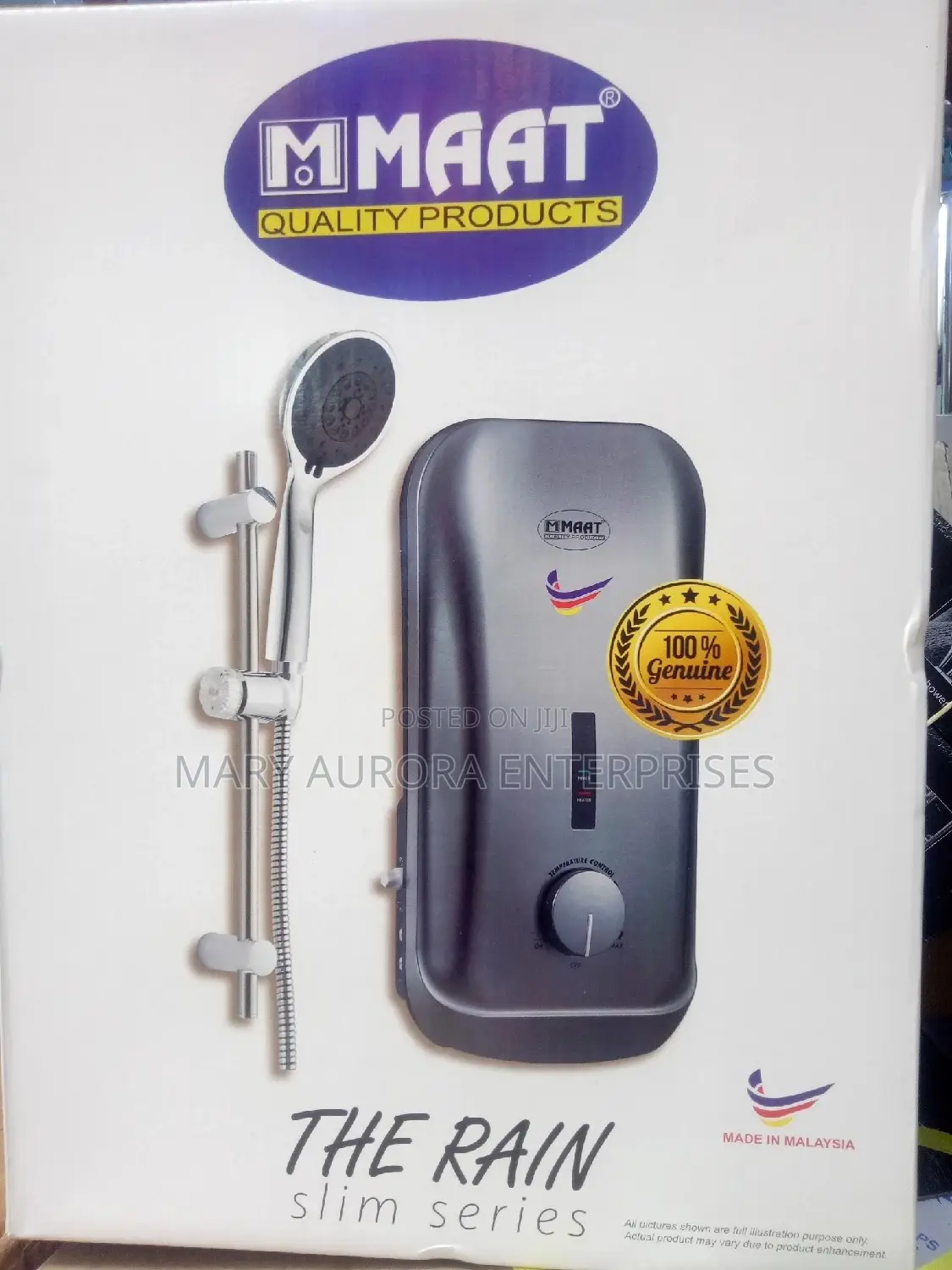 Maat Water Heater With Inbuilt Pump