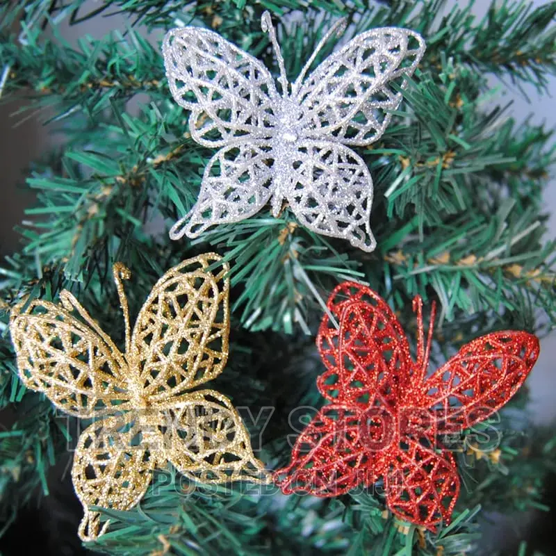 Christmas Tree Butterfly Decoration