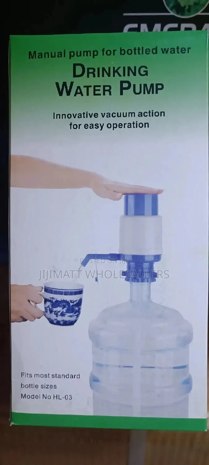 Manual Pump/Handpress Water Dispenser Manual Pump Available