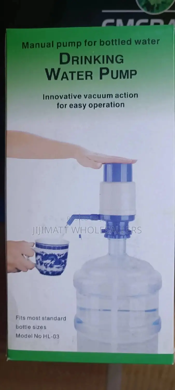 Manual Pump/Handpress Water Dispenser Manual Pump Available