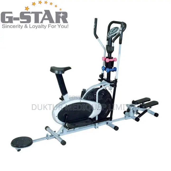 Orbitrek Elliptical Trainer W/Stepper,Twister Dumbbell