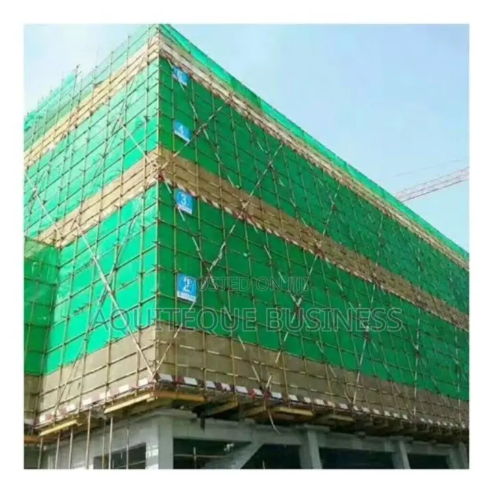 Safety Scaffolding Construction Safety. Green