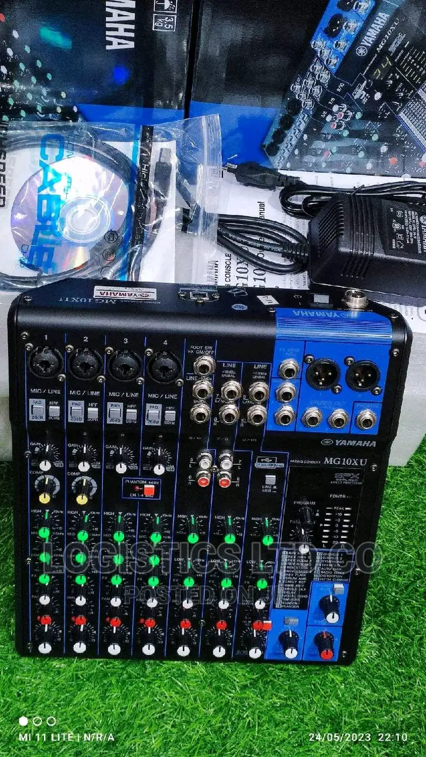 Yamaha MG10 10-Input Stereo Mixer