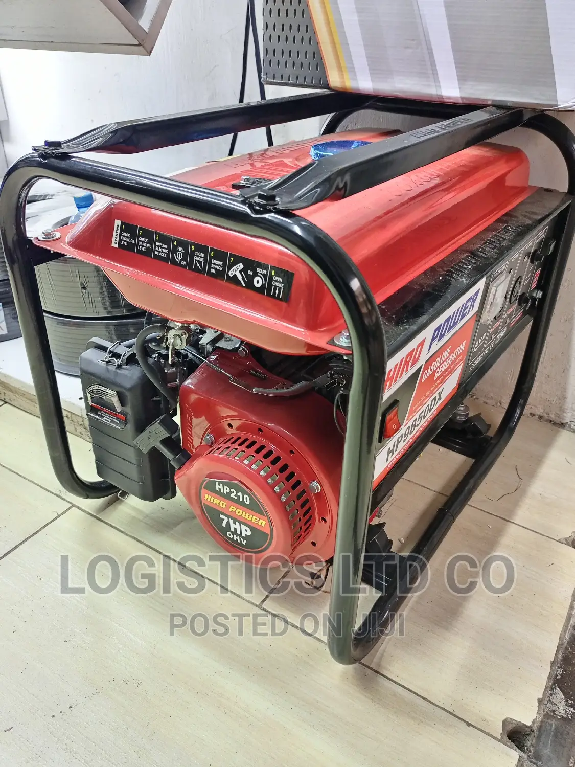 Hiro Power HP9850DX 6000watts 6kva Petrol Generator