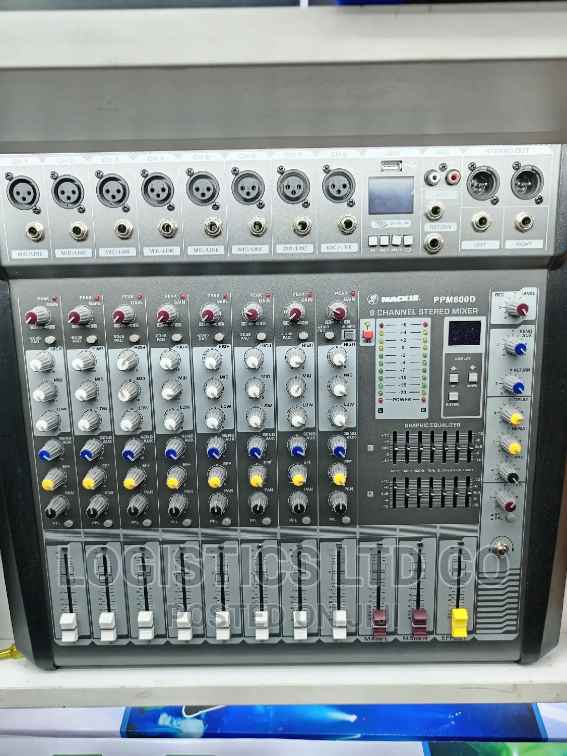 Mackie PPM800D 8channel Powered Mixer